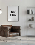 Plakat - No Fun Statement