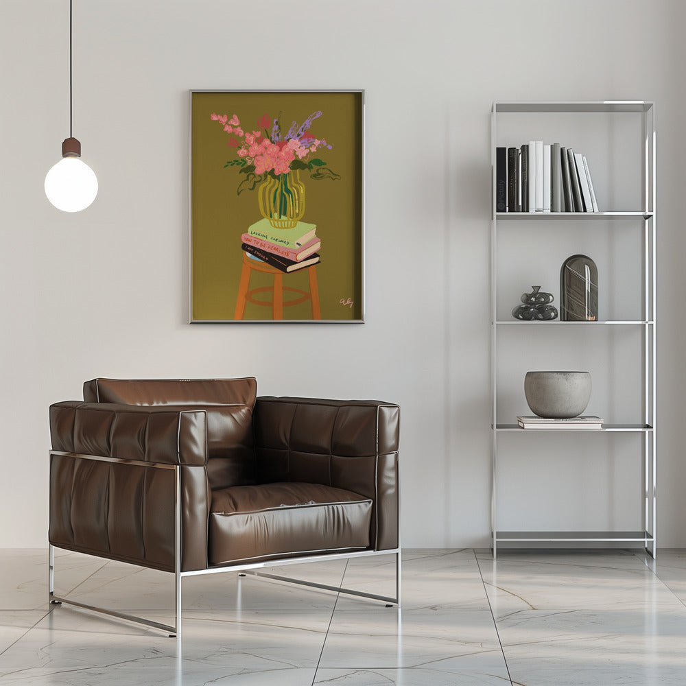 Plakat - Floral Vase
