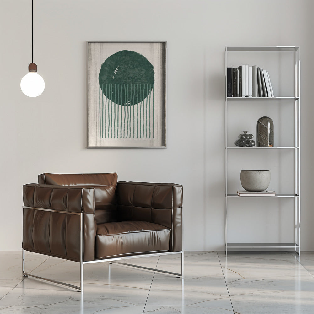 Poster - Emerald Round Jellyfish