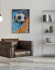 Plakat - Vibrant Soccer Goal