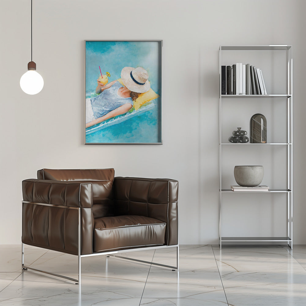 Poster - Pool Lady