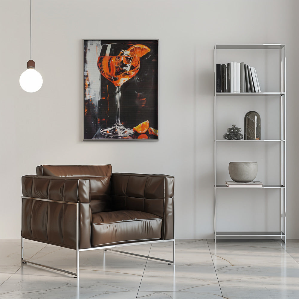 Plakat - Aperol Spritz Dark Edition