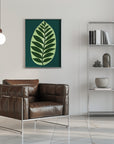 Poster - Agot emerald green art