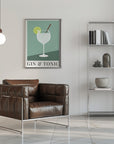 Plakat - Gin &amp; Tonic