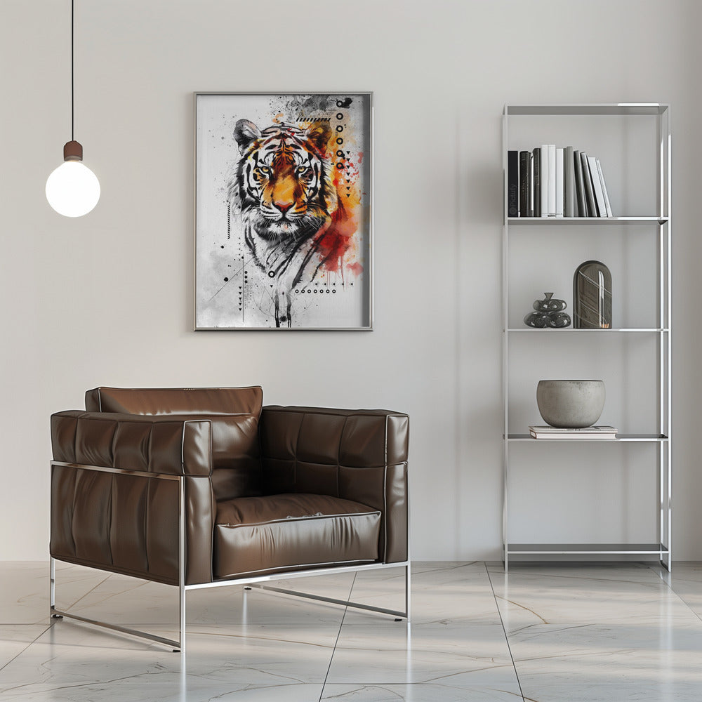 Plakat - Tiger Poster Art 05