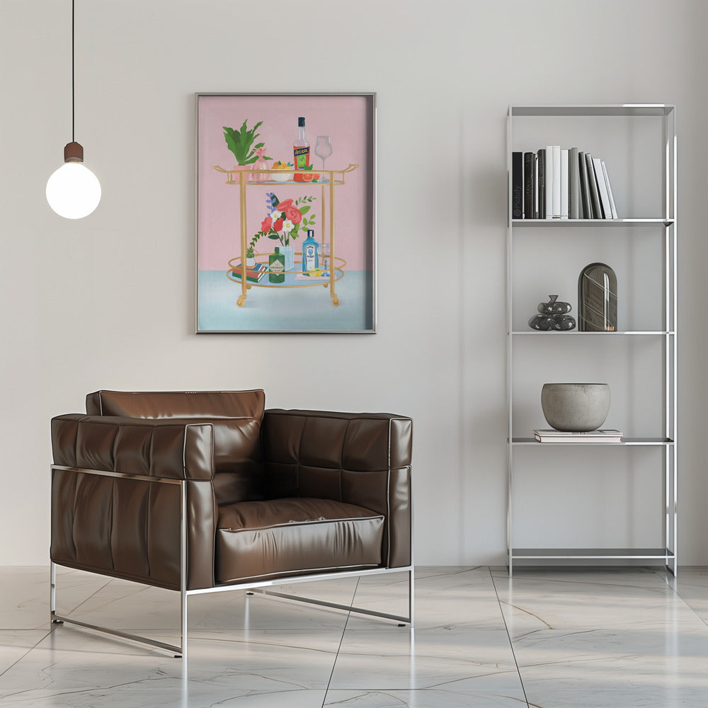 Plakat - Bar Cart