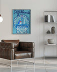 Poster - Lighthouse Beach art