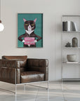 Plakat - Smoking cat