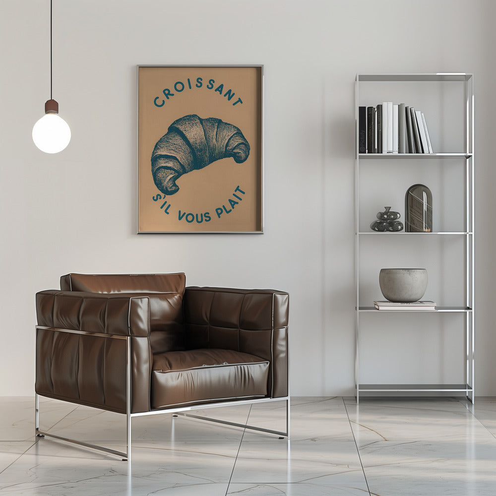 Plakat - Croissant