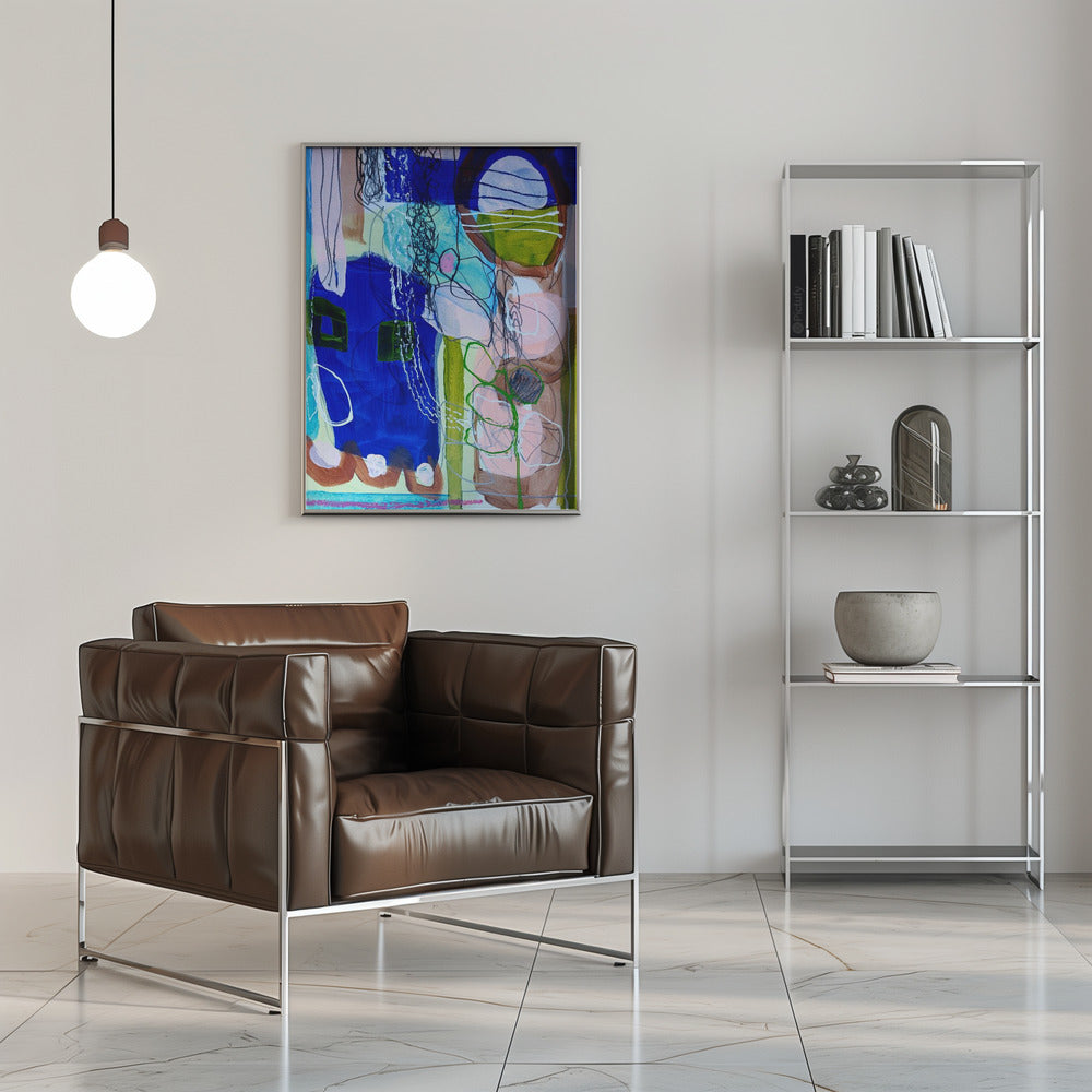 Plakat - Blue, blue, blue!