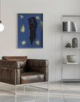 Poster - Figure cut out after matisse