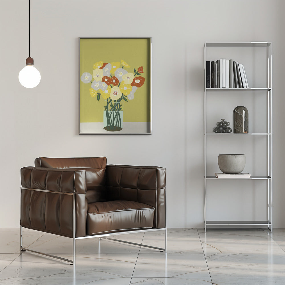 Poster - Vase of Flowers