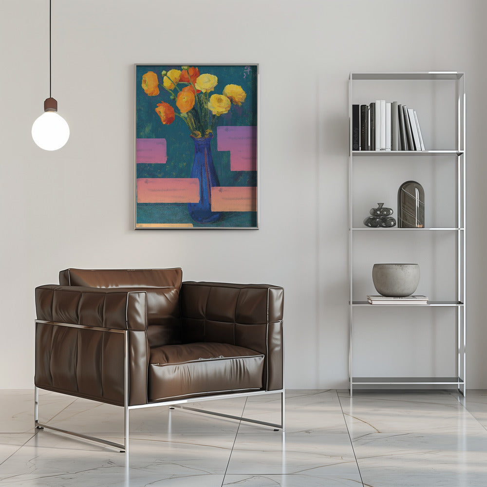 Poster - Abstract Flowers