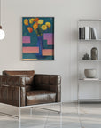Poster - Abstract Flowers
