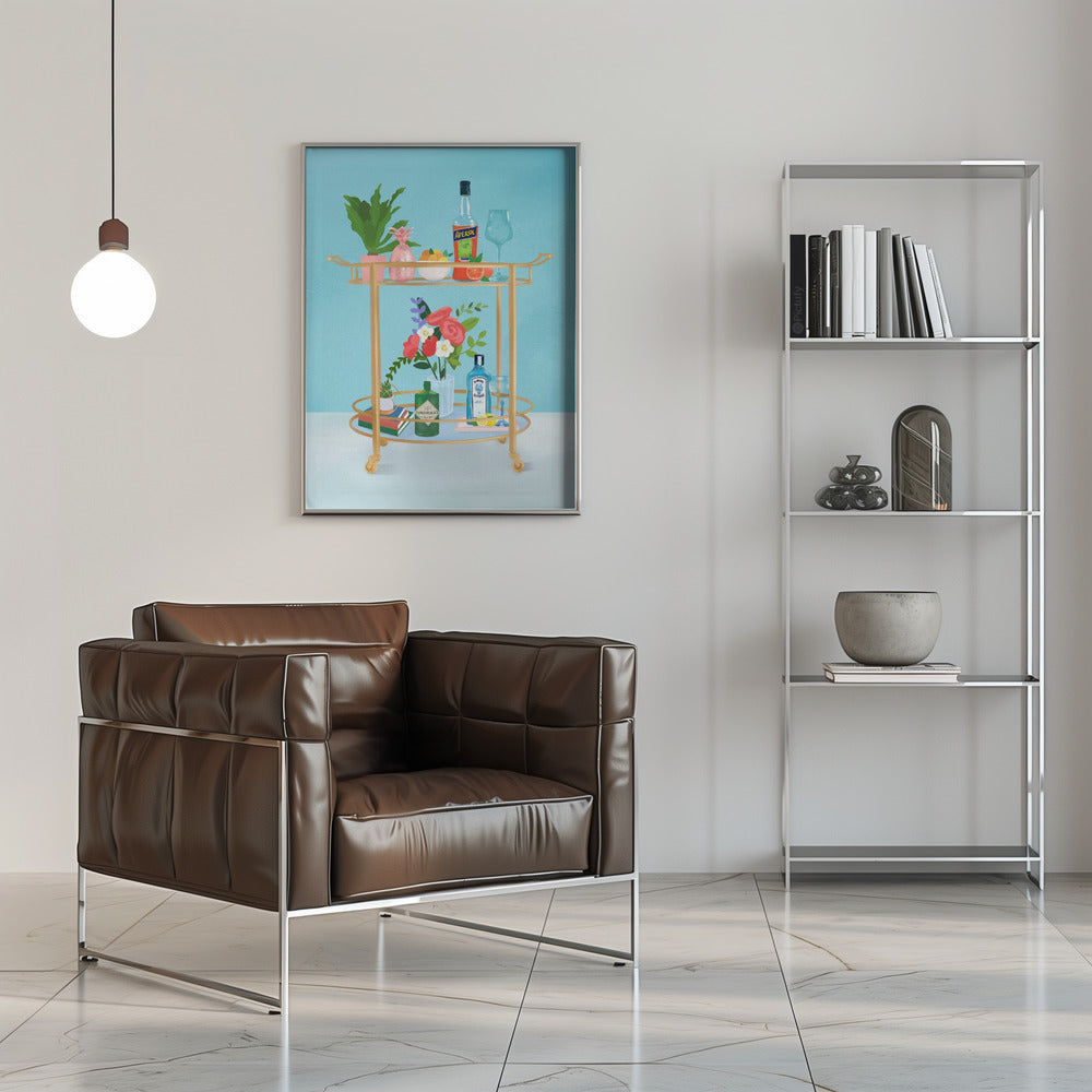 Plakat - Bar Cart