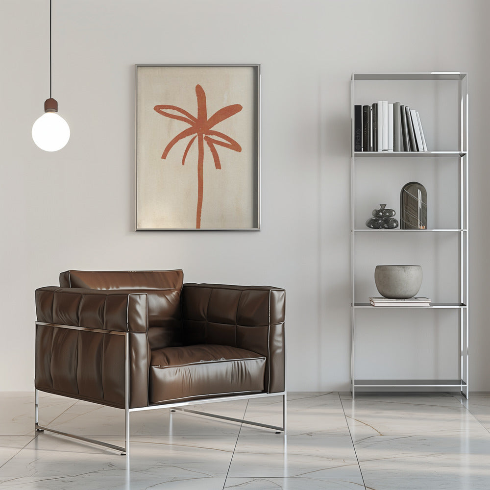 Plakat - Burntorangepalm Ratio2x3