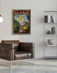 Plakat - Gin &amp; Tonic Vintage
