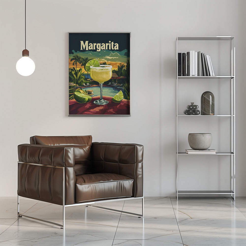 Plakat - Margarita Vintage