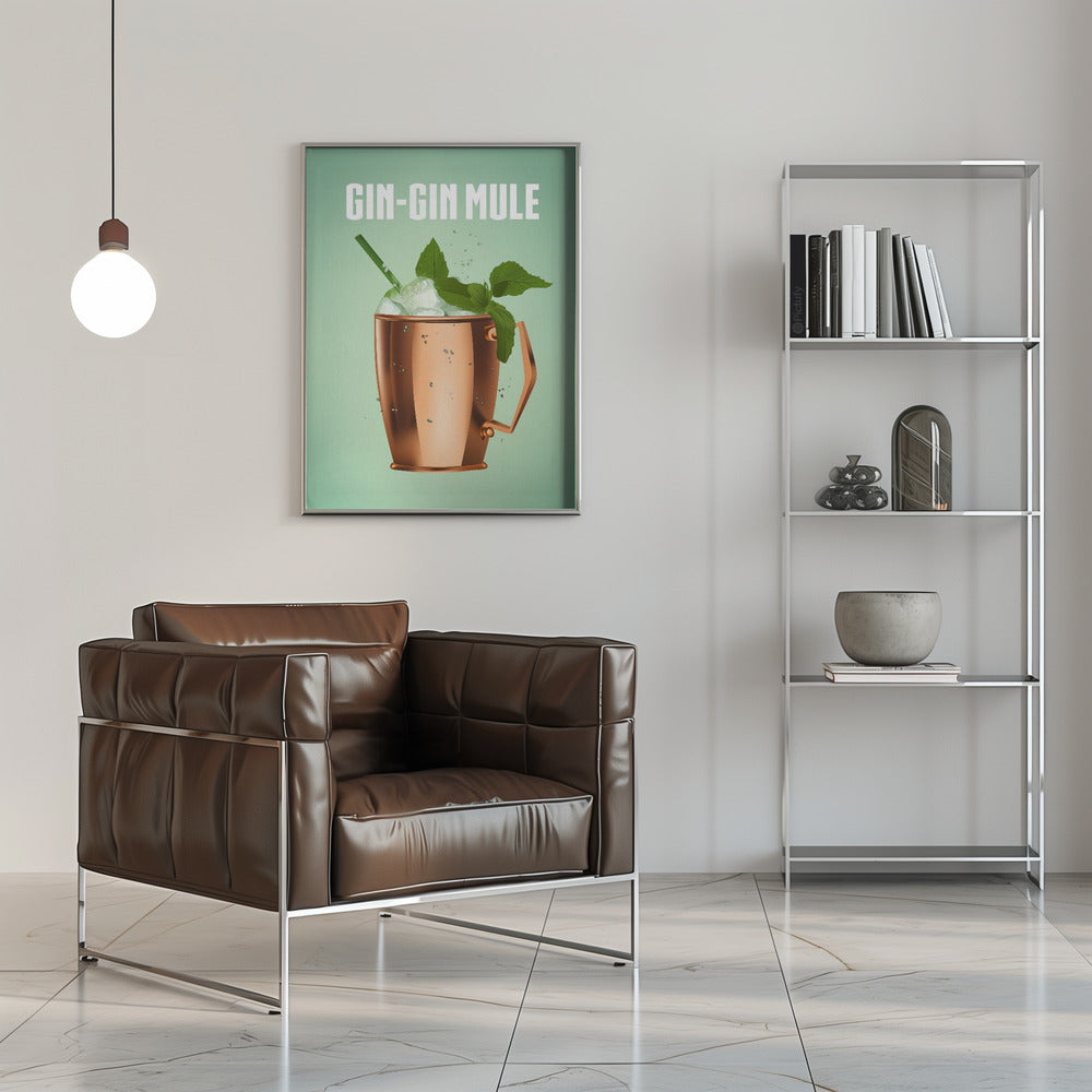 Plakat - Gin Gin Mule Copper