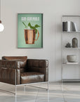 Plakat - Gin Gin Mule Copper