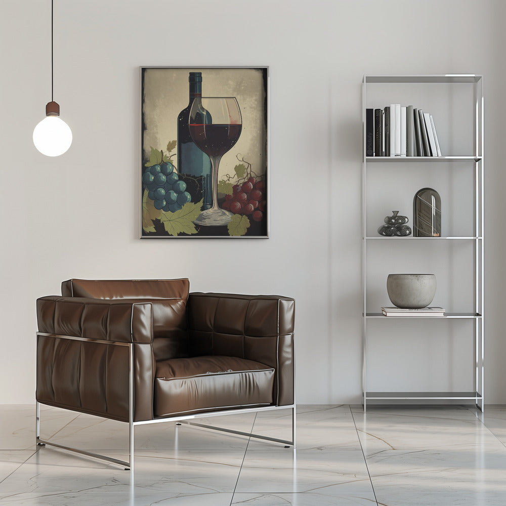 Poster - Red Red Wine No. 4