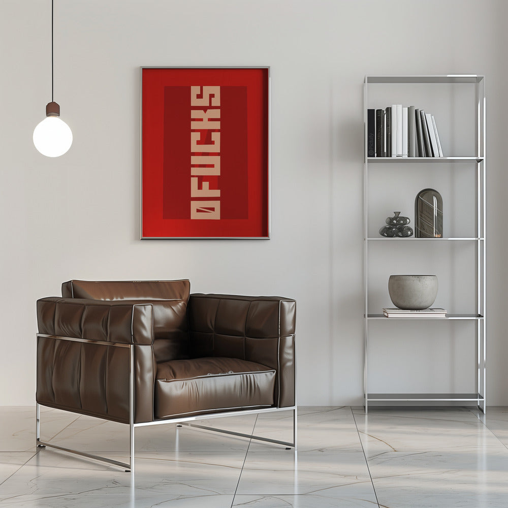 Poster - 0FUCKS