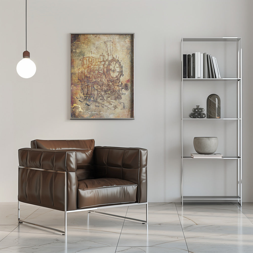 Plakat - Surreal Art Vintage Style 4