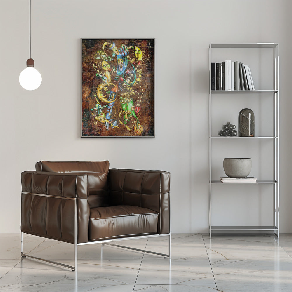 Plakat - Surreal Art Vintage Style 17