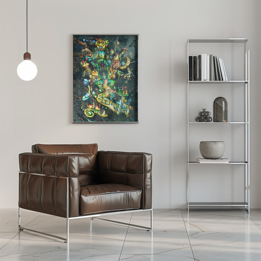 Plakat - Surreal Art Vintage Style 20