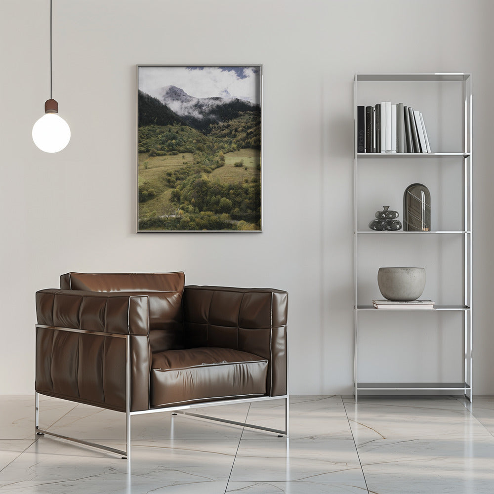 Plakat - Foggy Mountains 10 - Admen.dk