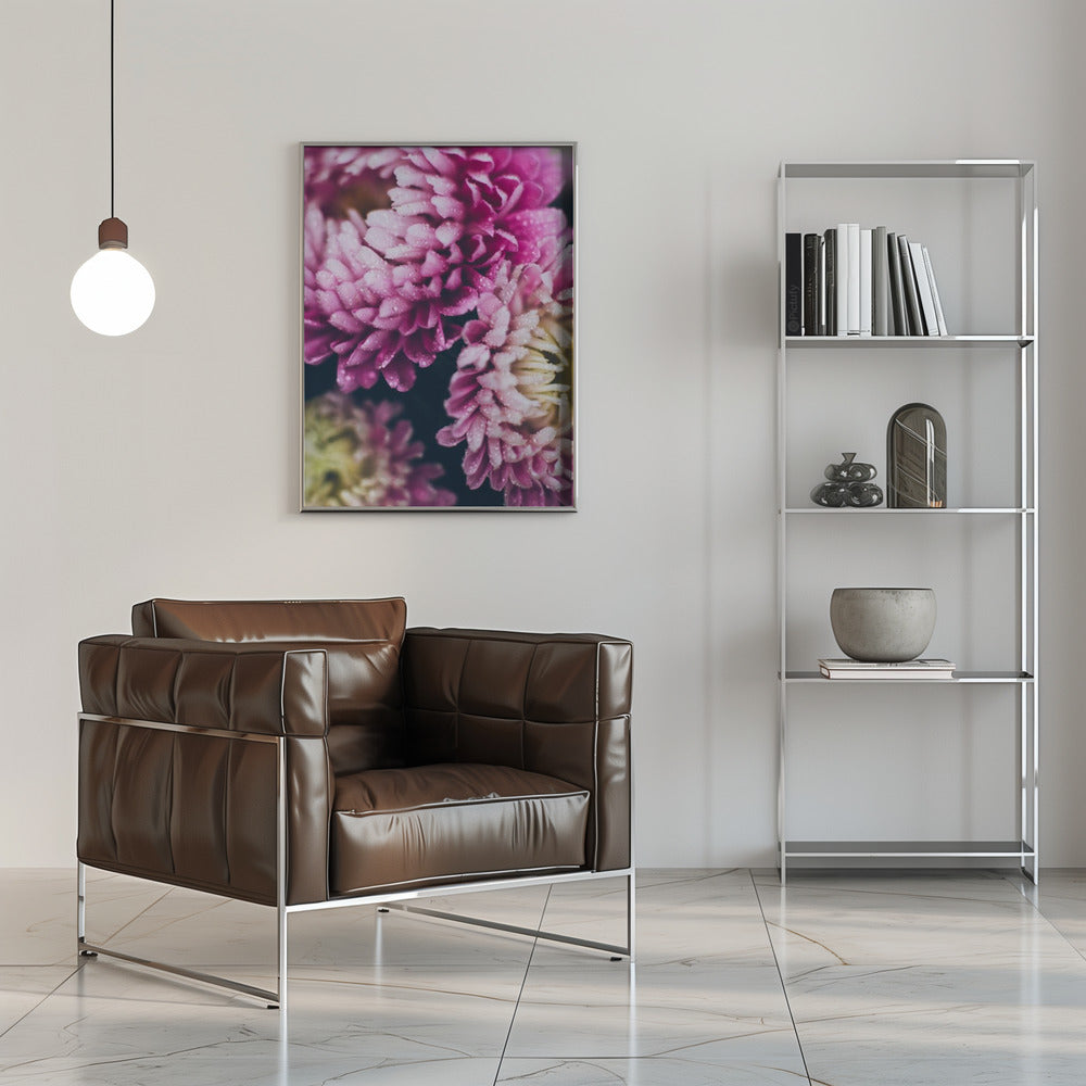 Plakat - Pink Flowers 42 - Admen.dk