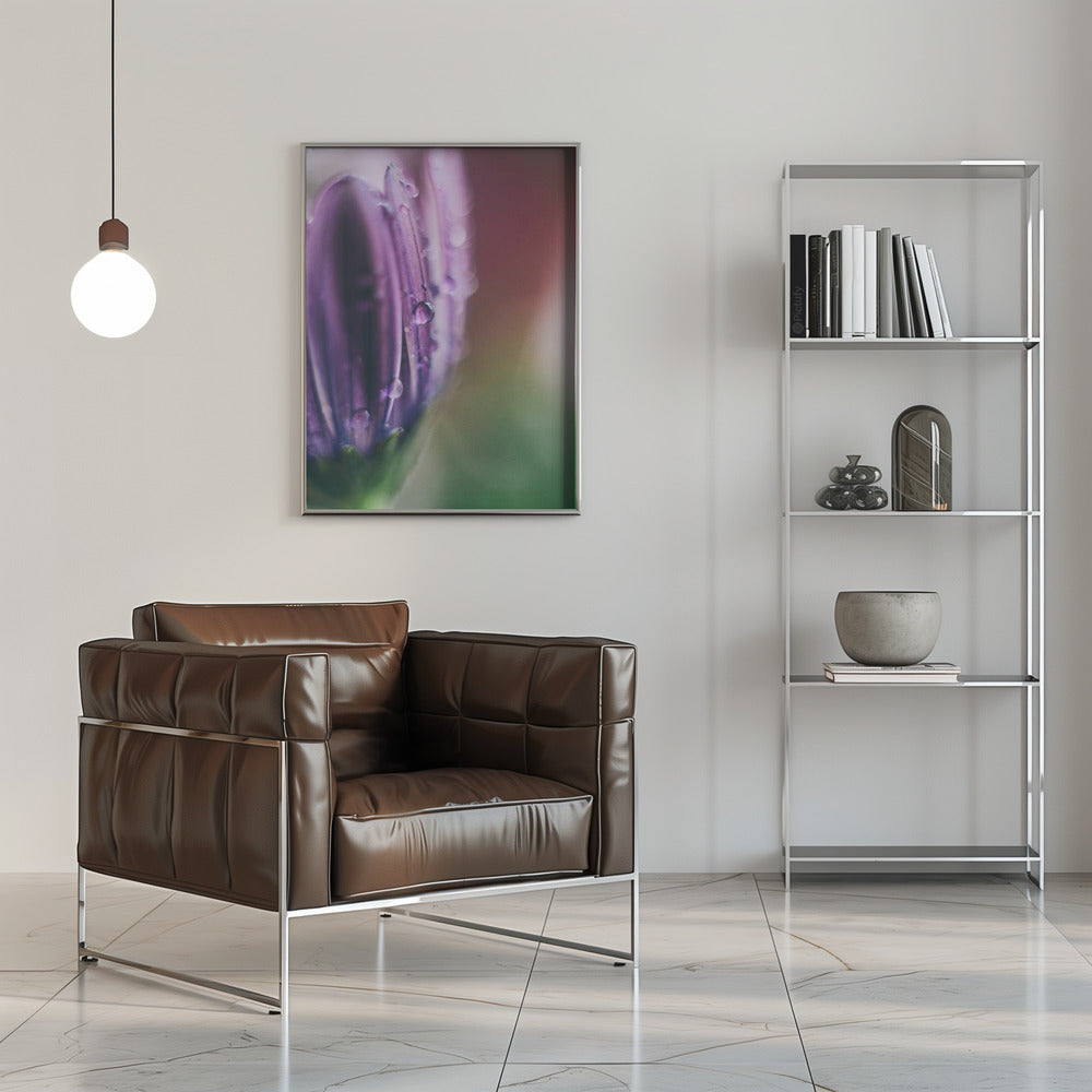 Plakat - Purple Flowers 04