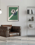 Plakat - Classic Soccer Ball