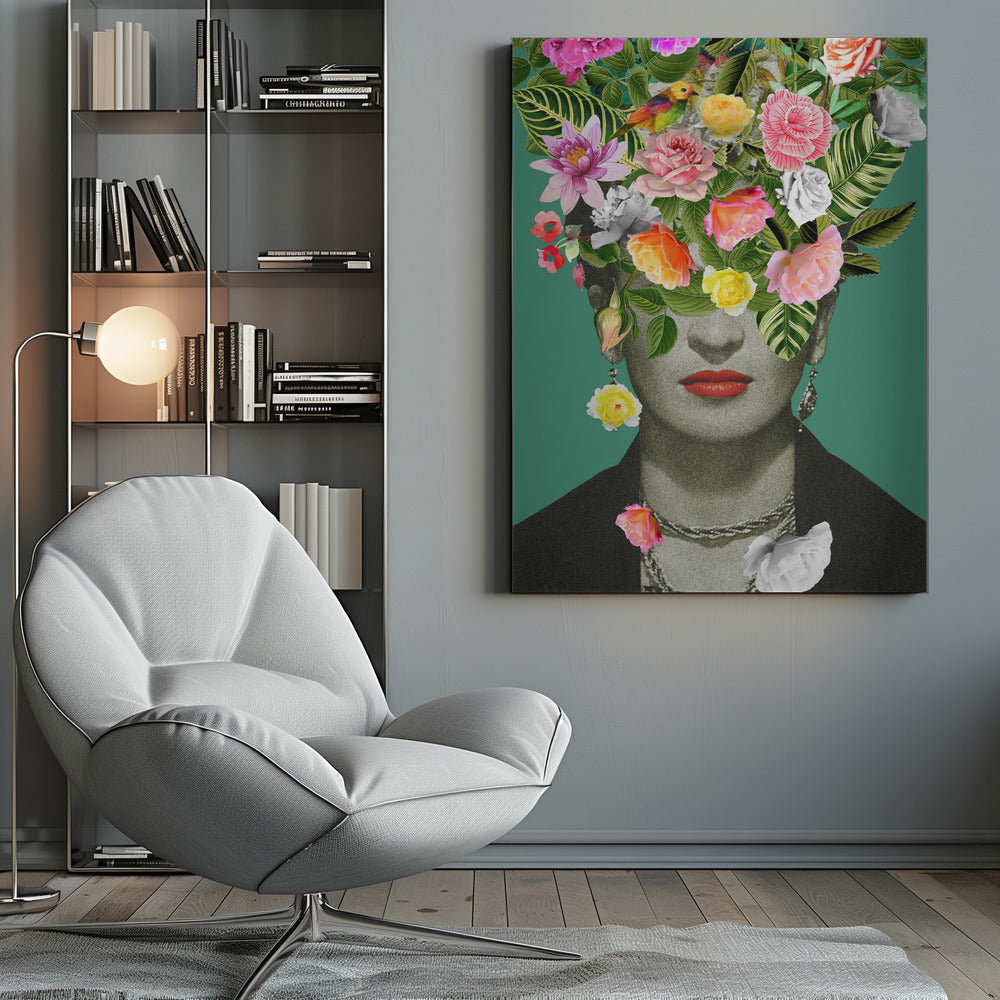 Canvas - Floral Frida - Admen.dk