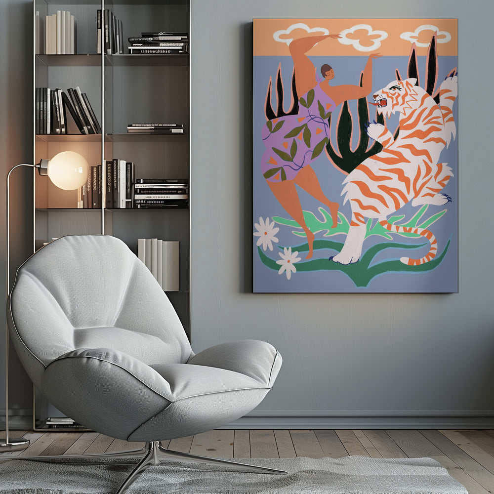 Canvas - Hello Tiger - Admen.dk