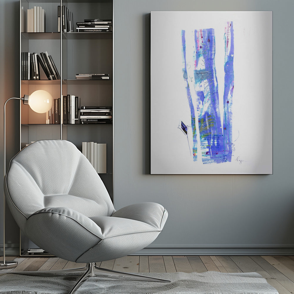 Canvas - Sparkling in the light blue