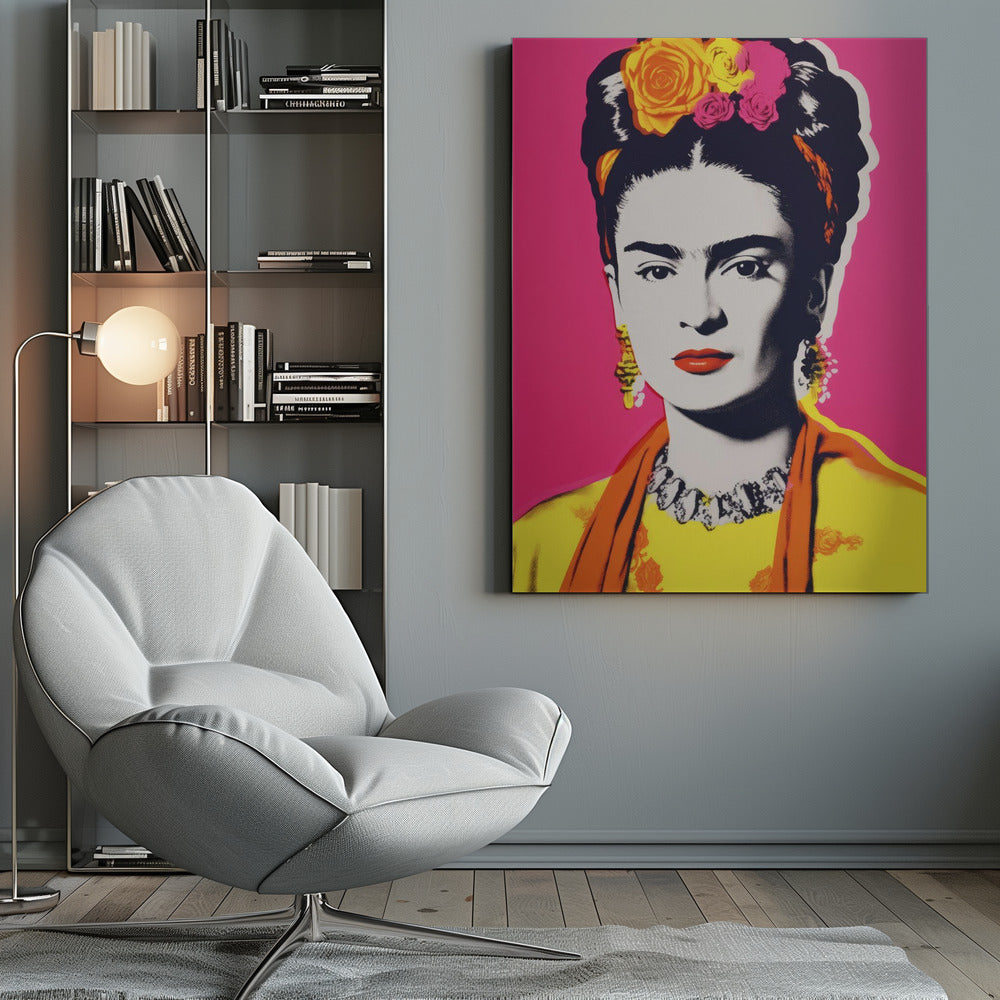 Canvas - Oh Frida No 3 - Admen.dk