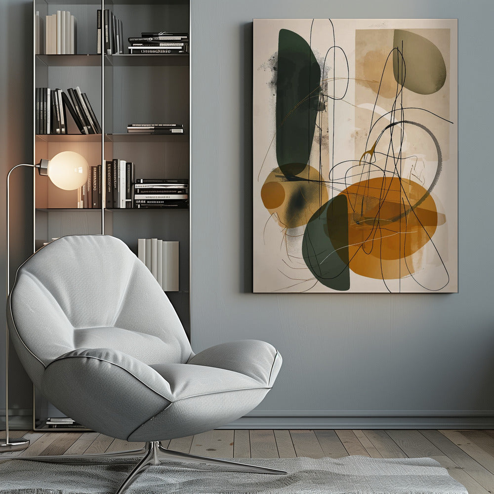 Canvas - Abstract Beige No 1