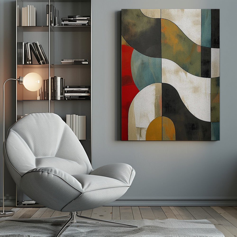 Canvas - Abstract Fields No 1