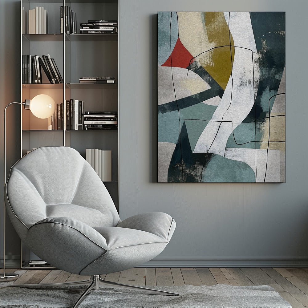 Canvas - Abstract Fields No 2