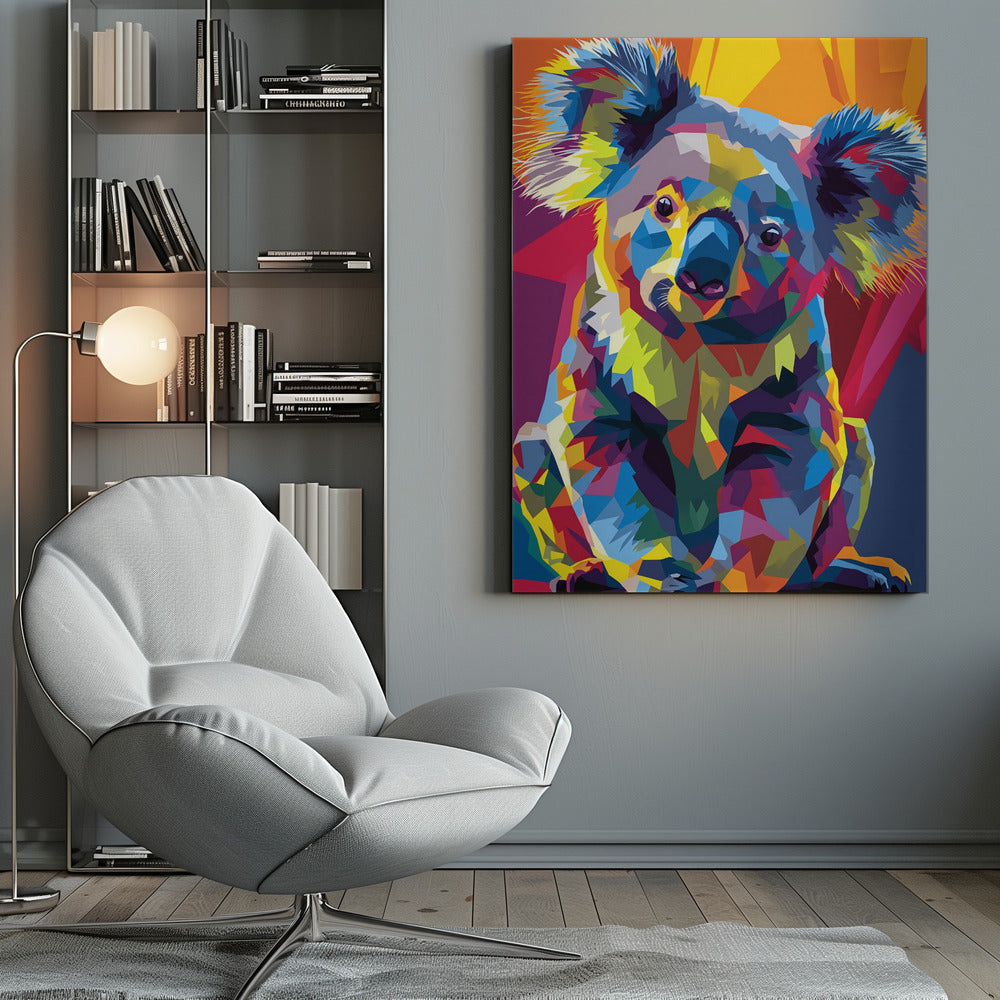 Canvas - Koala WPAP