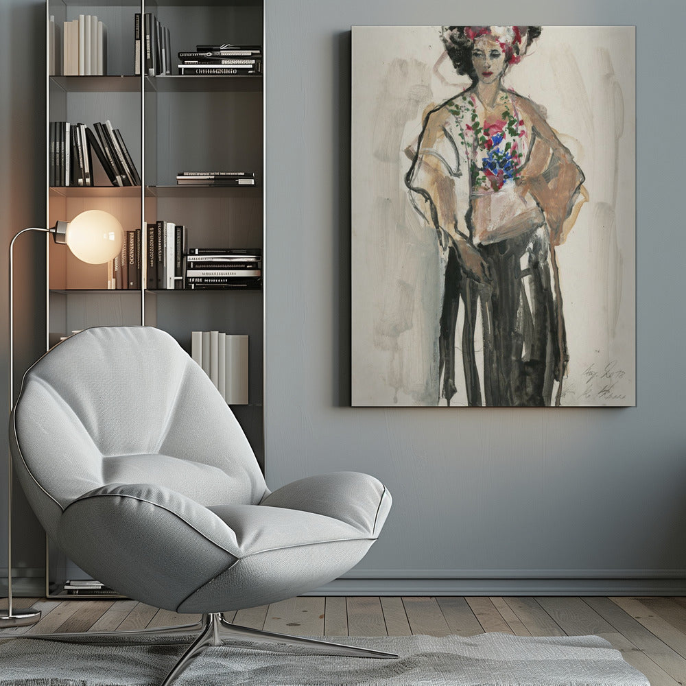 Canvas - Hommage à Frida  XVII - Admen.dk