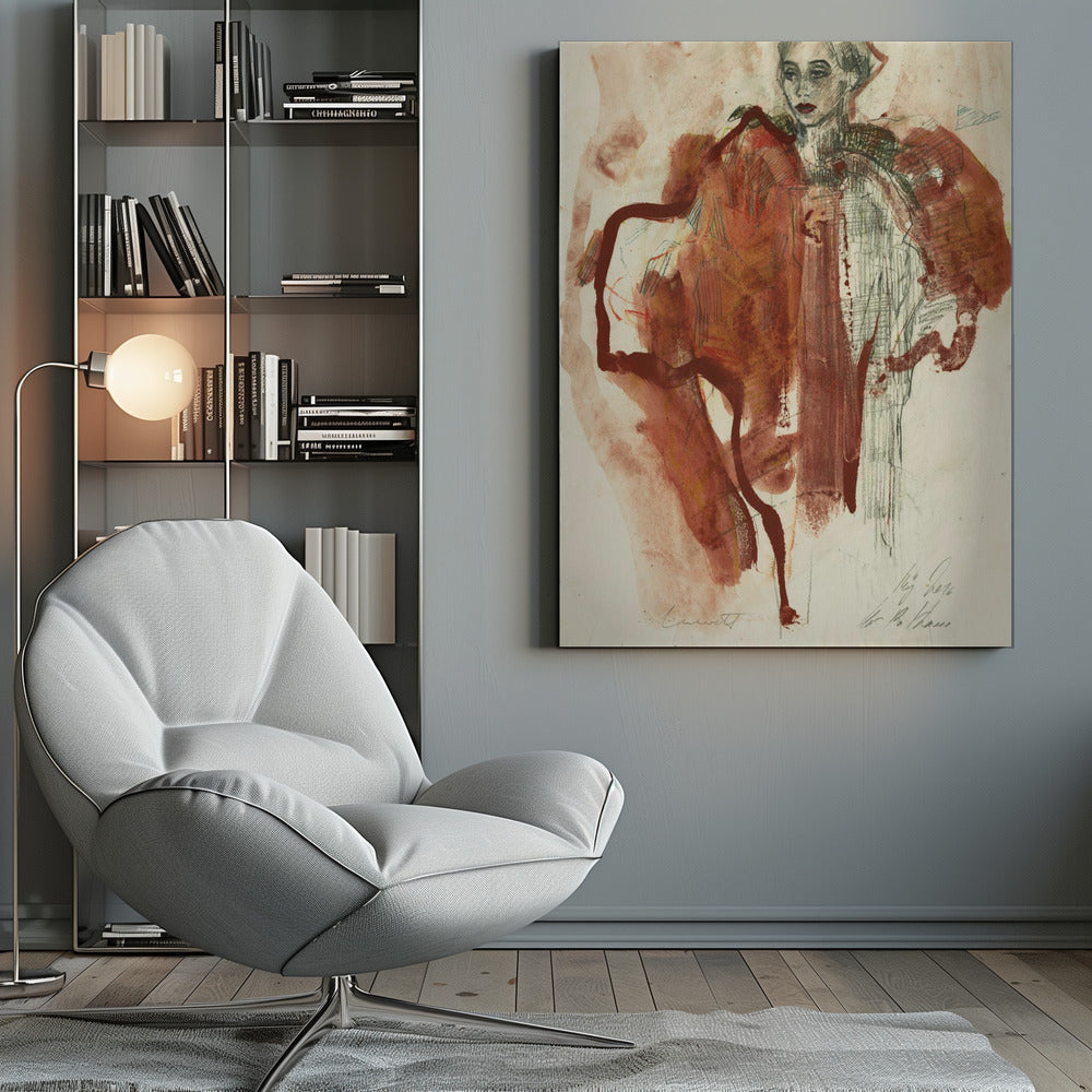 Canvas - Hommage à Toulouse-Lautrec XXXVI - Admen.dk