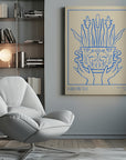 Canvas - Vessel Collection : Growth (LineArt) - Admen.dk
