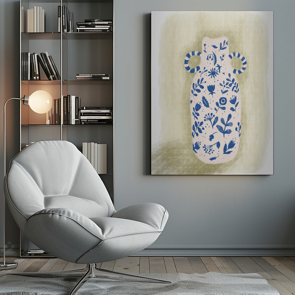 Canvas - FLORAL VASE