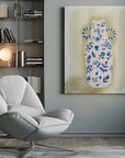 Canvas - FLORAL VASE