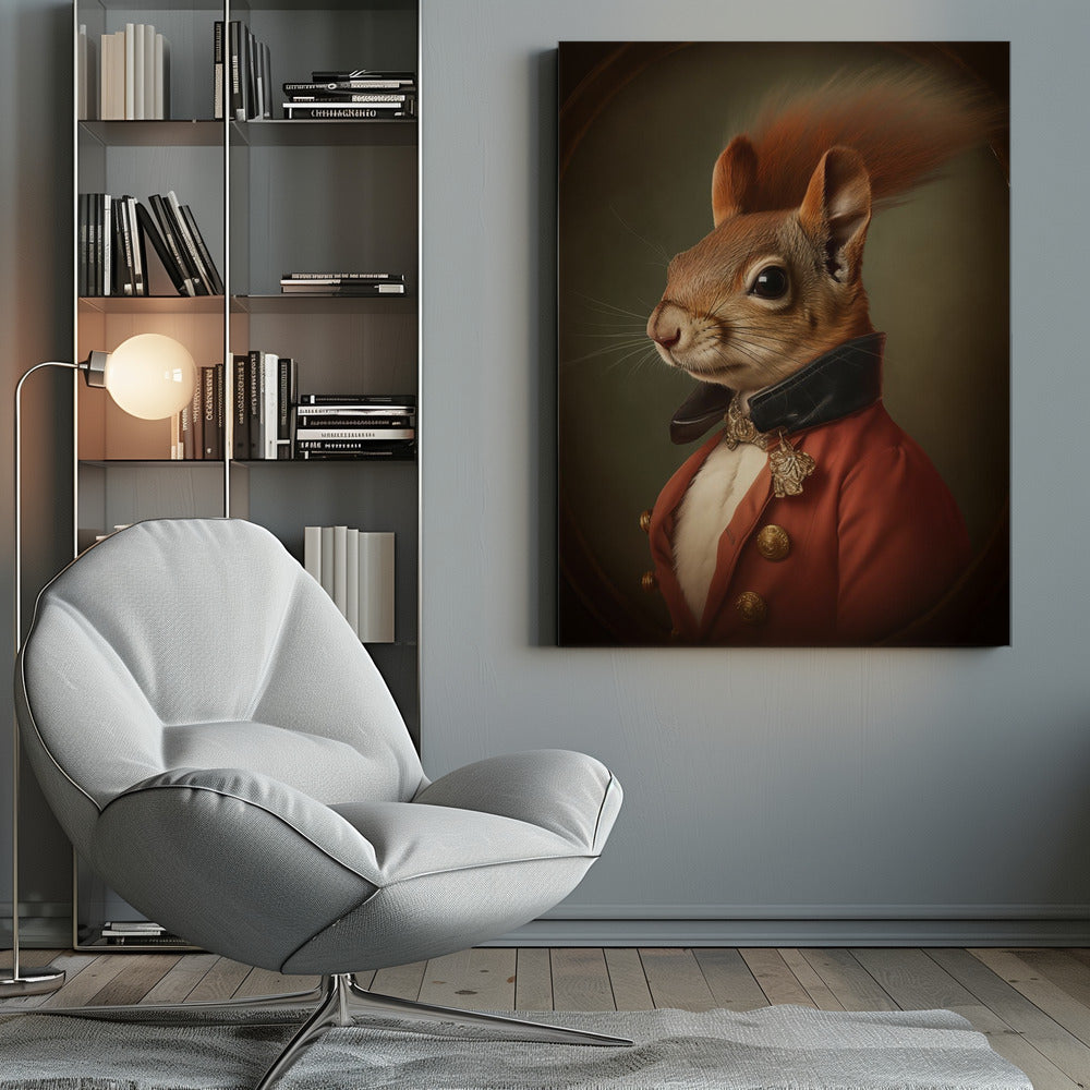 Canvas - Squirrel Portrait