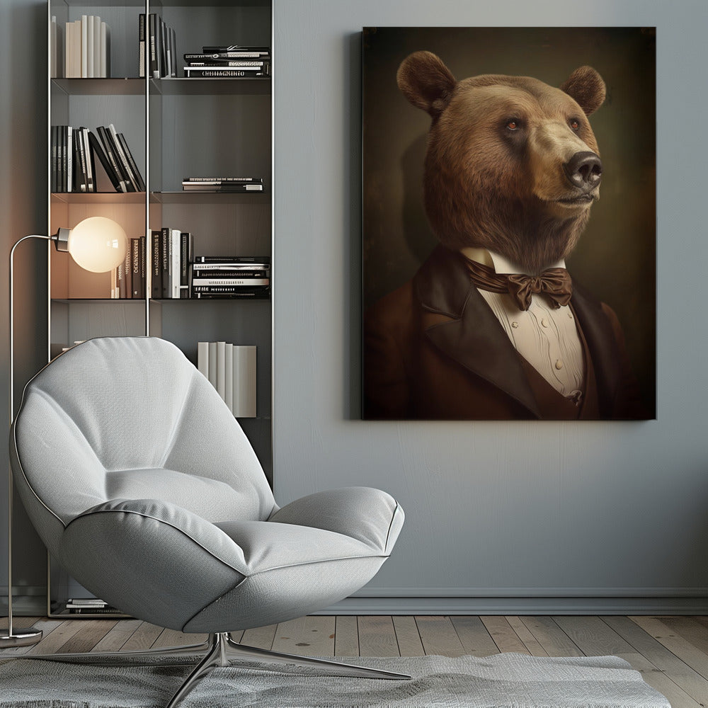 Canvas - Bear Portrait