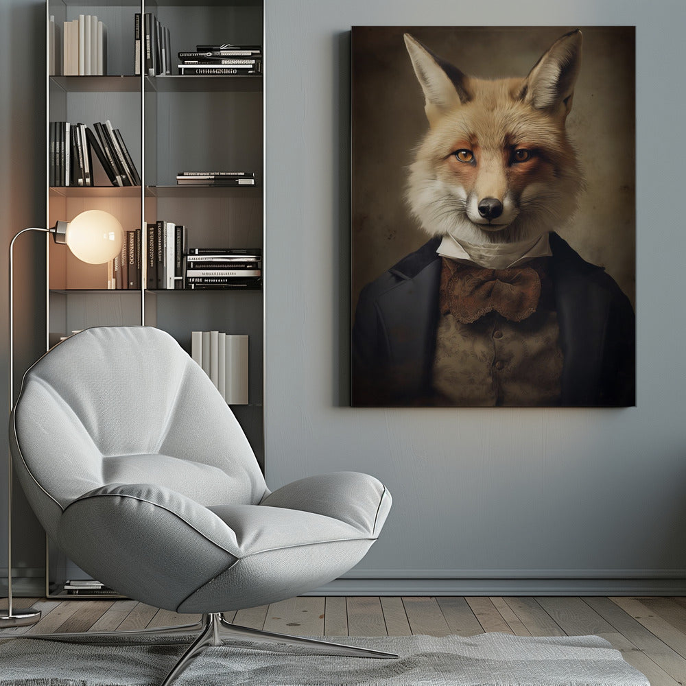 Canvas - Fox Portrait