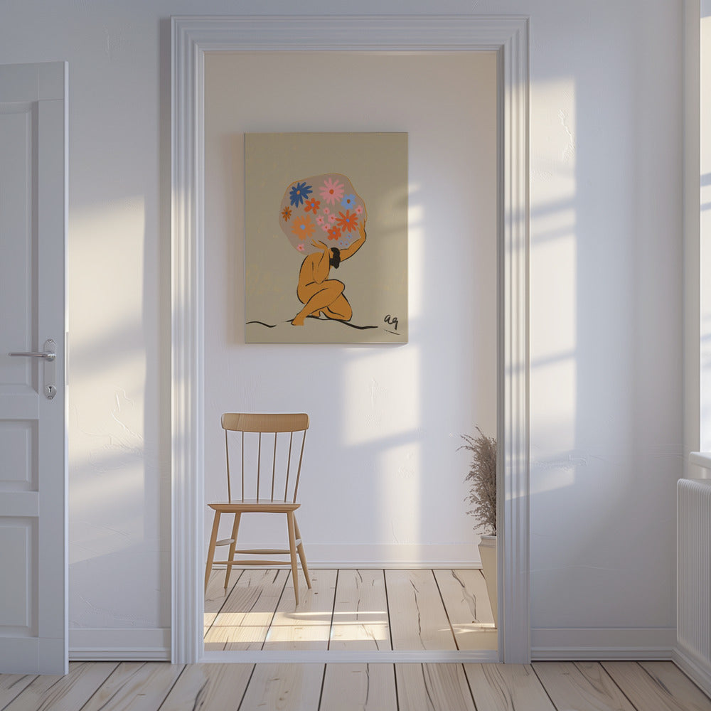 Canvas - World On Her Shoulders - Admen.dk